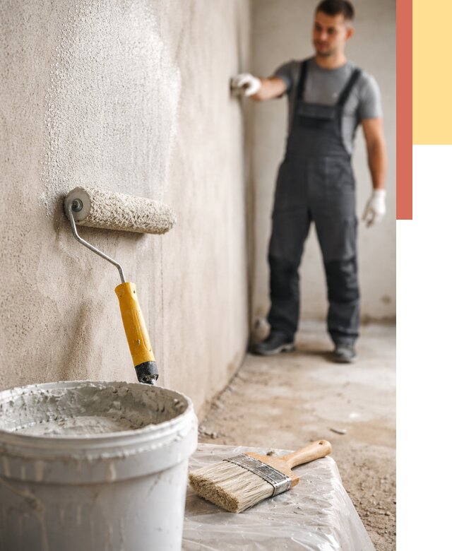 Нанесение бетоноконтакта на стены в Гудермесе от 4304 руб. быстро и недорого | ОТДЕЛОЧНИК-Гдр