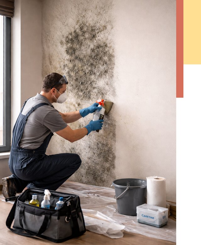 Удаление плесени со стен в Гудермесе от 2203 руб. — быстро и недорого | ОТДЕЛОЧНИК-Гдр