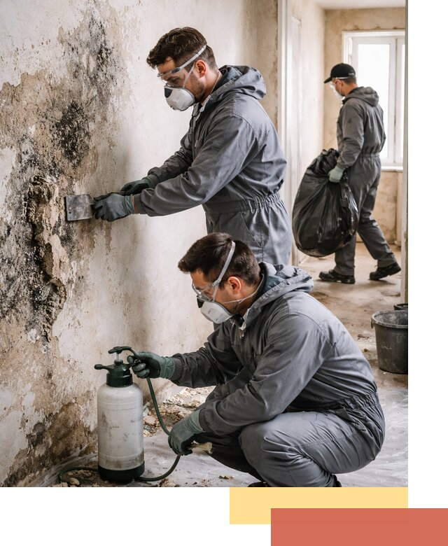 Удаление плесени со стен профессионально в Гудермесе