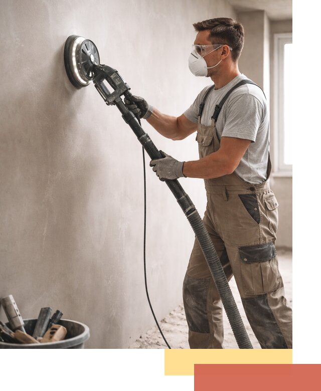 Профессиональная шлифовка стен в Гудермесе быстро и качественно