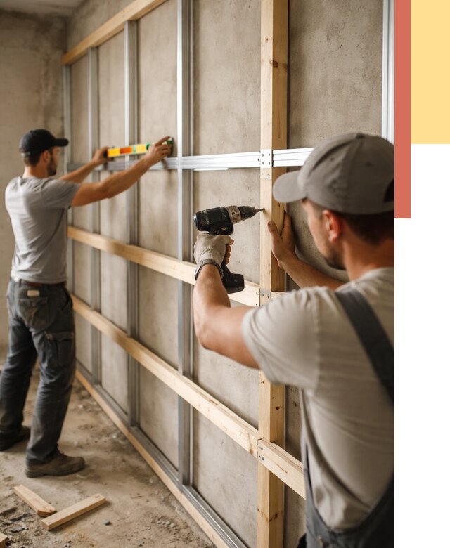 Устройство обрешетки под панели в Гудермесе от 2152 руб. — монтаж под ключ | ОТДЕЛОЧНИК-Гдр