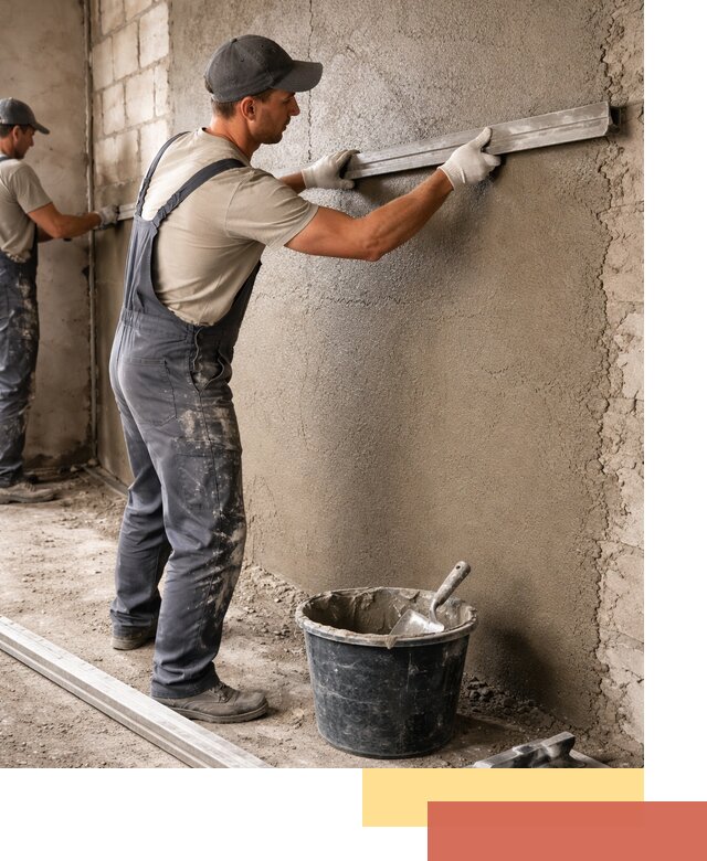 Штукатурка стен цементно-песчаная в Гудермесе профессионально