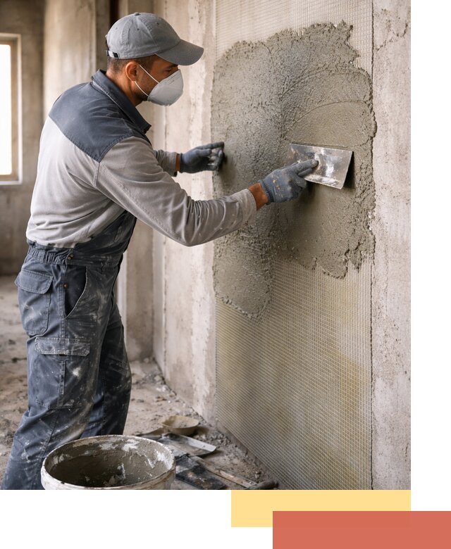 Штукатурка стен по сетке в Гудермесе под ключ качественно и быстро