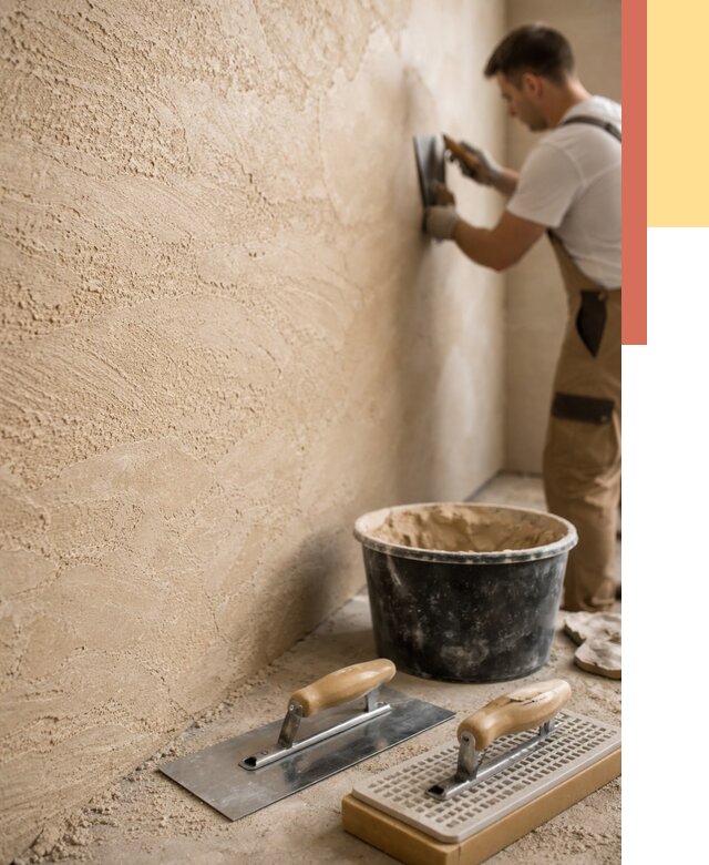 Декоративная штукатурка травертин в Гудермесе от 1844 руб/м2 — качественно и недорого | ОТДЕЛОЧНИК-Гдр