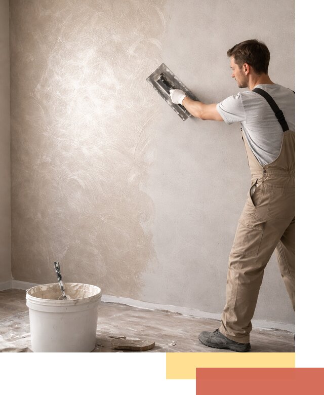 Декоративная штукатурка «Мокрый шелк» под ключ в Гудермесе