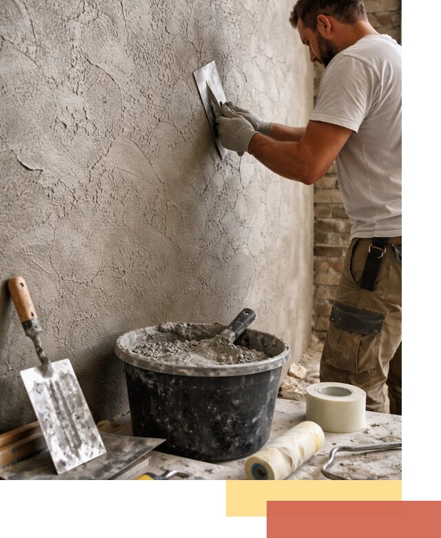 Декоративная штукатурка лофт в Гудермесе — отделка стен и потолков