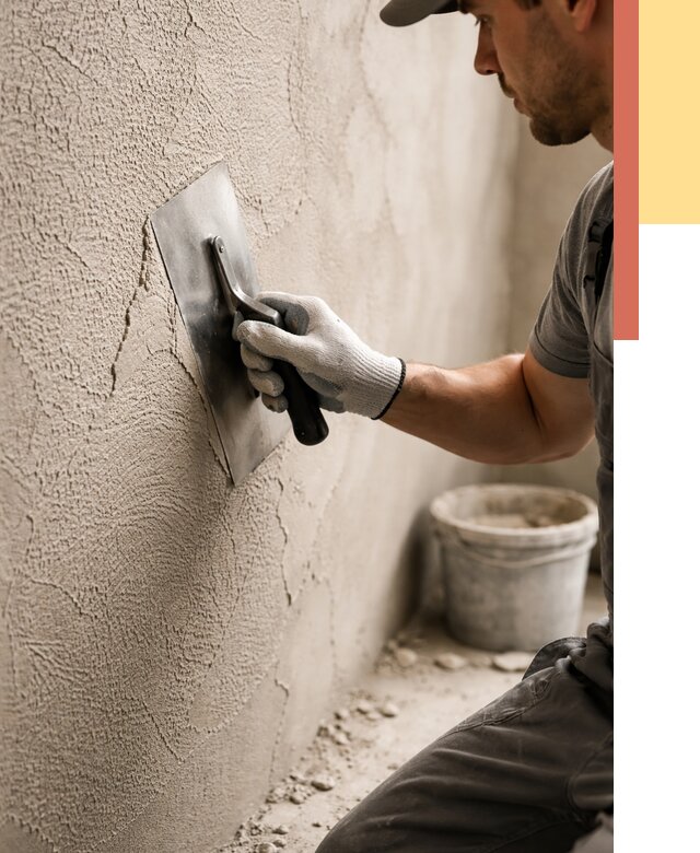 Структурная штукатурка стен в Гудермесе от 4611 руб. под ключ | ОТДЕЛОЧНИК-Гдр