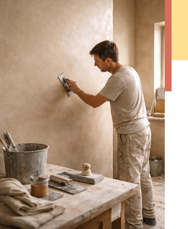 Марокканская штукатурка таделакт в Гудермесе под ключ от 4304 руб. | ОТДЕЛОЧНИК-Гдр