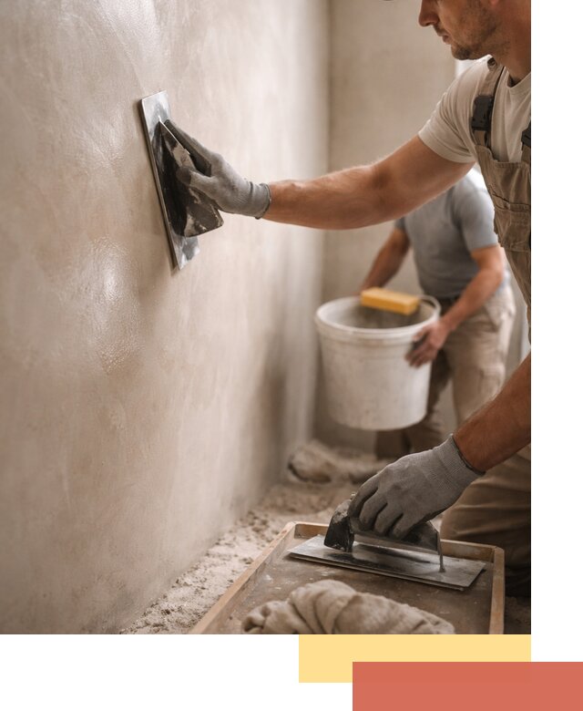 Нанесение марокканской штукатурки таделакт в Гудермесе