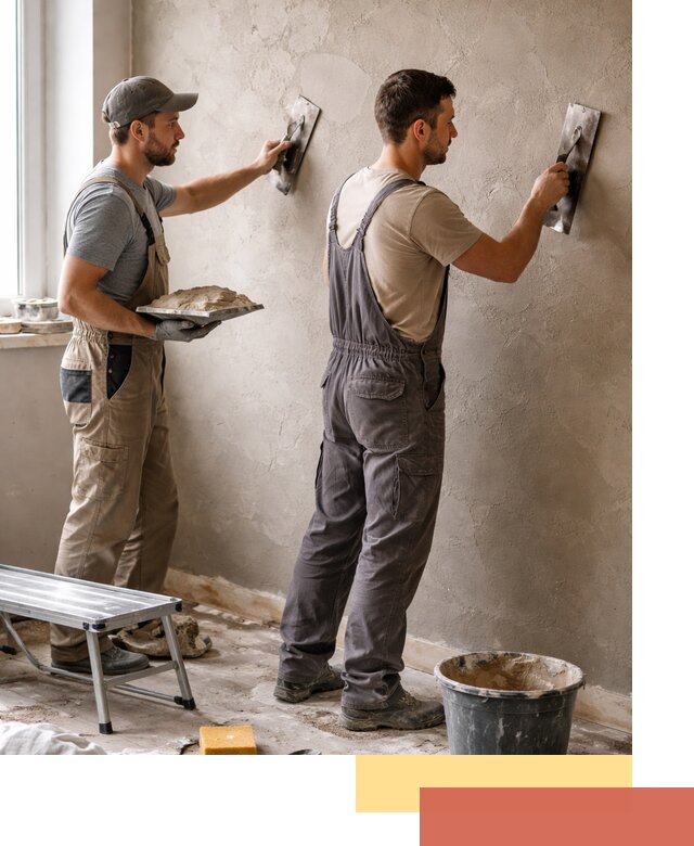 Ремонт декоративной штукатурки и восстановление фактуры в Гудермесе