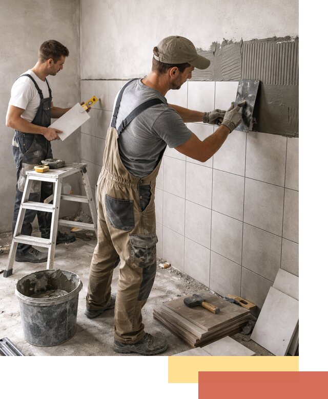 Укладка плитки на стены в Гудермесе профессионально и надежно