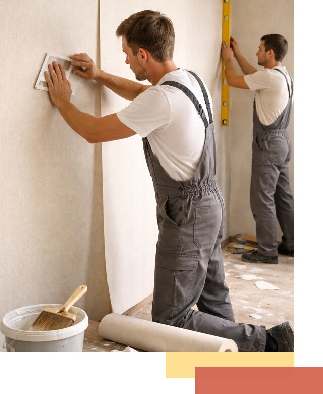 Поклейка бумажных обоев в Гудермесе качественно и недорого