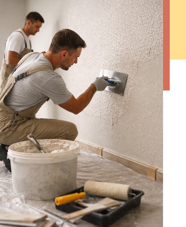 Нанесение жидких обоев в Гудермесе от 7685 руб./м2 — быстро и недорого | ОТДЕЛОЧНИК-Гдр