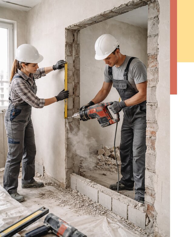 Создание проемов в стенах в Гудермесе от 6661 руб. — алмазная резка и расширение | ОТДЕЛОЧНИК-Гдр