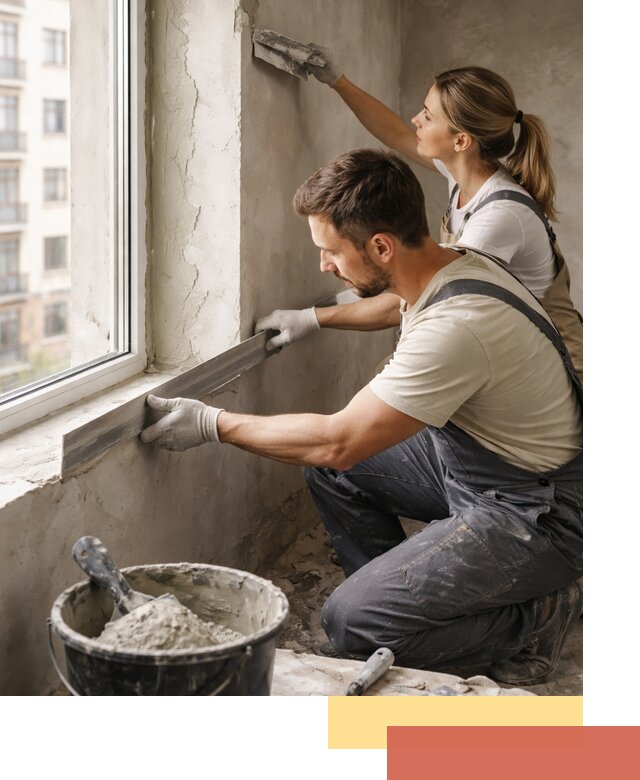 Штукатурка откосов дверей и окон профессионально в Гудермесе