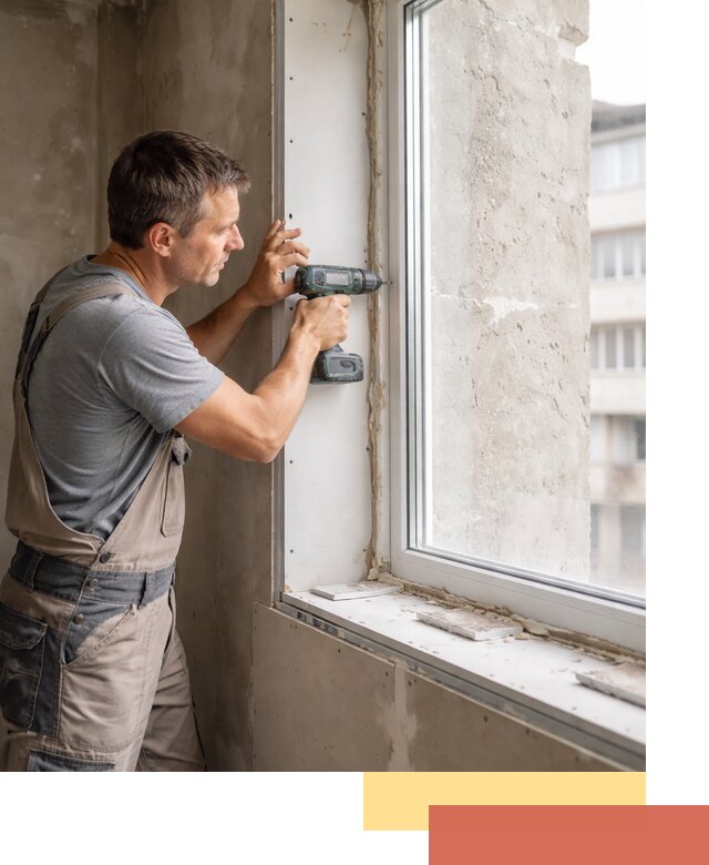 Монтаж гипсокартонных откосов в Гудермесе под ключ