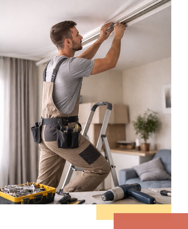 Ремонт натяжных потолков в Гудермесе — качественно и оперативно