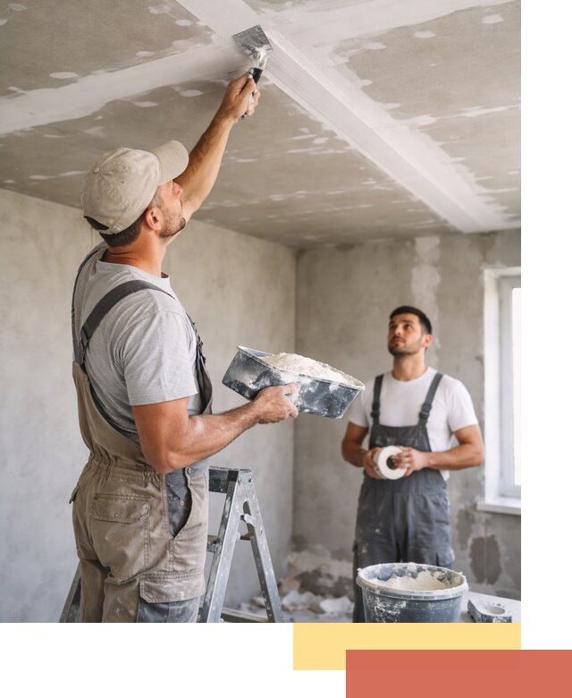 Обработка швов потолка ГКЛ в Гудермесе: качественная заделка и шпатлевка