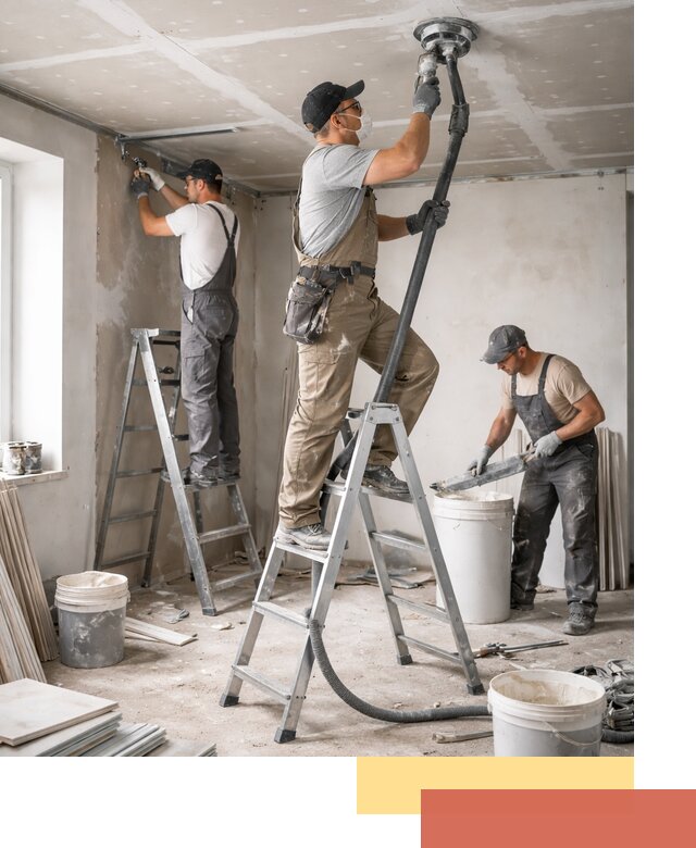 Ремонт потолка из гипсокартона в Гудермесе: быстрый и качественный монтаж