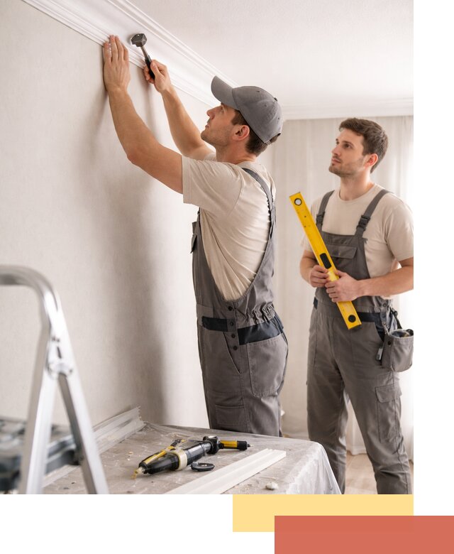 Монтаж потолочного плинтуса в Гудермесе качественно и быстро